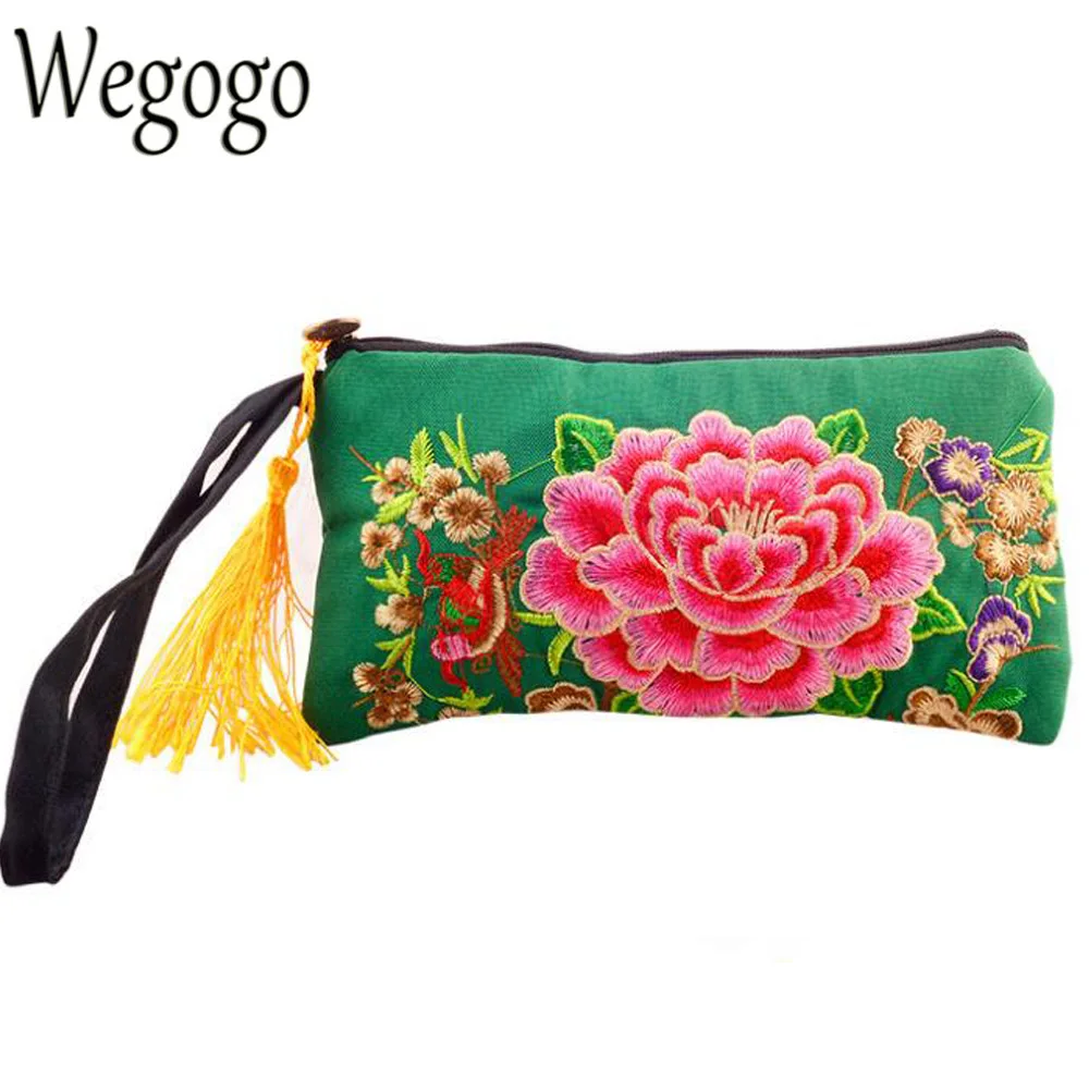 New National Chinese Yunnan Ethnic Style Embroidery Bag Double Face Embroidered Clutch Purse Phone Coins Bags
New National Chinese Yunnan Ethnic Style Embroidery Bag Double Face Embroidered Clutch Purse Phone Coins Bags
