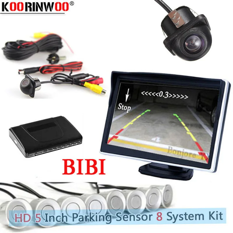 Koorinwoo Parktonic Kit Autorad Video Car Parking 8 Sensor Dash Vision Rear View Camera Active Alert With Car Monitor Mirror
Koorinwoo Parktonic Kit Autorad Video Car Parking 8 Sensor Dash Vision Rear View Camera Active Alert With Car Monitor Mirror