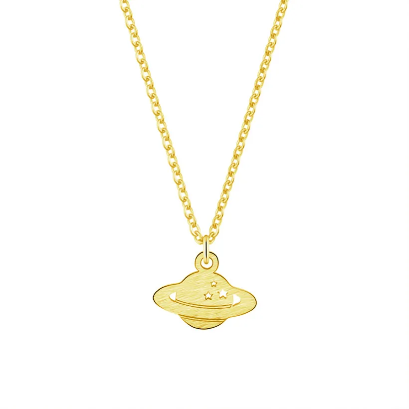 Saturn Pendnat Necklace For Women Stainless Steel Collares Jewelry Gold Silver Bijoux Femme 2018 Collier Steampunk Kolye
Saturn Pendnat Necklace For Women Stainless Steel Collares Jewelry Gold Silver Bijoux Femme 2018 Collier Steampunk Kolye