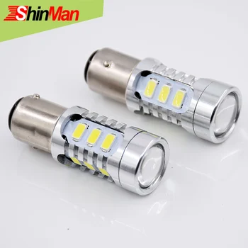 ShinMan 1157 (Dual Circuit) BaY15d pP21/5W LED Bulbs By 5730 chip For Car Vehicle LED Brake Lights parking Trunk Lights
ShinMan 1157 (Dual Circuit) BaY15d pP21/5W LED Bulbs By 5730 chip For Car Vehicle LED Brake Lights parking Trunk Lights