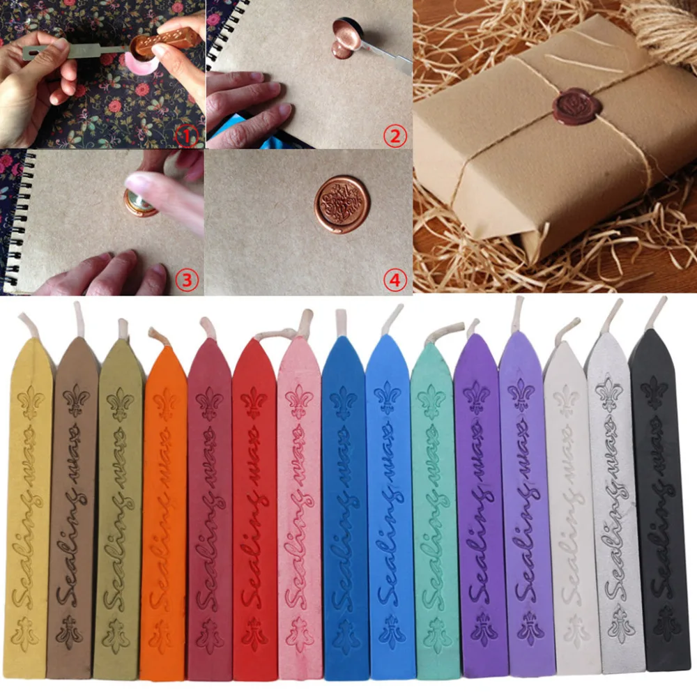1Pc Candle Manuscript Postable Sealing Wax With Wick Refills 15 Colors D15 drop shipping
1Pc Candle Manuscript Postable Sealing Wax With Wick Refills 15 Colors D15 drop shipping