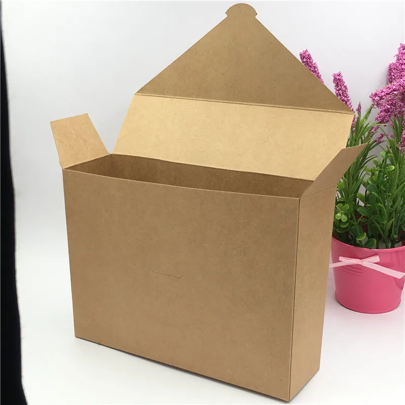 10Pcs/Lot Retro Style Cubic Envelop Packaging Box Brown Plain Gift Box Big Size Large Container Storage Packing Box Adornment
10Pcs/Lot Retro Style Cubic Envelop Packaging Box Brown Plain Gift Box Big Size Large Container Storage Packing Box Adornment