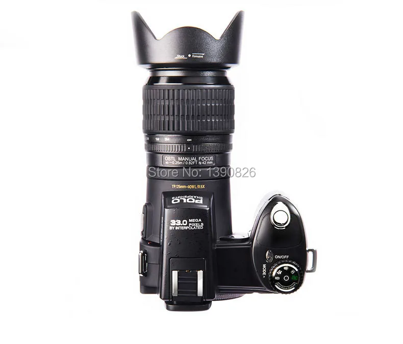Protax D7100 13MP CMOS 3 0 дюймов TFT ЖК экран Цифровая камера 24X оптический зум s светодиодный