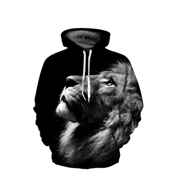 Hoodies Lion 3D Digital Printing Men Hoodies Sweatshirts 2018 Long Sleeve Casual Pullover Autumn Tracksuits Harajuku Hoodies
Hoodies Lion 3D Digital Printing Men Hoodies Sweatshirts 2018 Long Sleeve Casual Pullover Autumn Tracksuits Harajuku Hoodies
