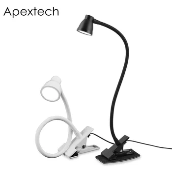 Apextech 3W LED Clamp Desk Reading Lamp 3 COLOR Switchable DC5V USB Charge Dimmable Table Light Bedside Wall Lamp Night Light
Apextech 3W LED Clamp Desk Reading Lamp 3 COLOR Switchable DC5V USB Charge Dimmable Table Light Bedside Wall Lamp Night Light