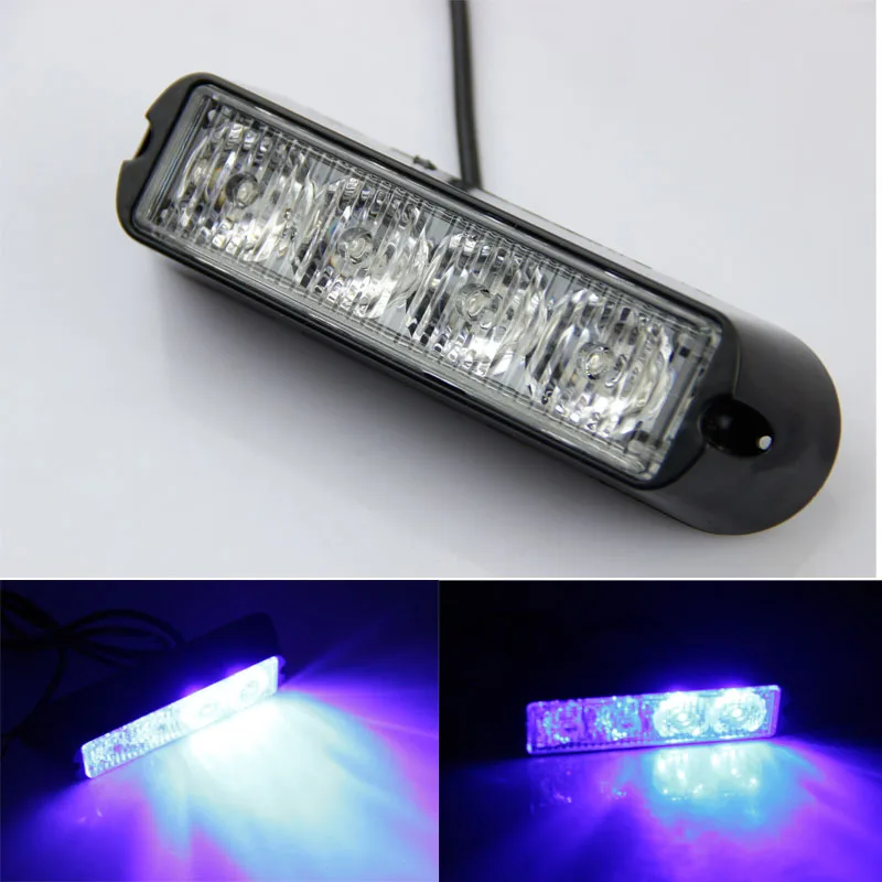 1 x 4 LED Car Strobe Flash Lightsristband Yellow White Bar Hazard Strobe Warning Car Truck Emergency Beacon Lights
1 x 4 LED Car Strobe Flash Lightsristband Yellow White Bar Hazard Strobe Warning Car Truck Emergency Beacon Lights