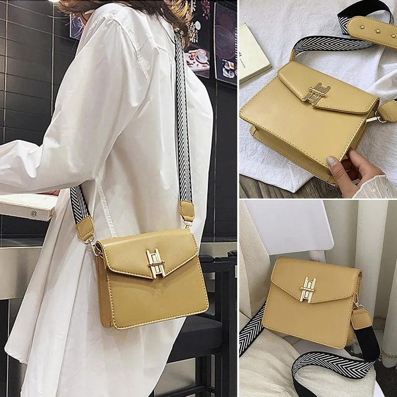Fashion Metal Buckle Women Shoulder Bag High Quality Casual PU Female Crossbody Bags 2019 Hot Sale Lady Solid Coloer Handbags
Fashion Metal Buckle Women Shoulder Bag High Quality Casual PU Female Crossbody Bags 2019 Hot Sale Lady Solid Coloer Handbags