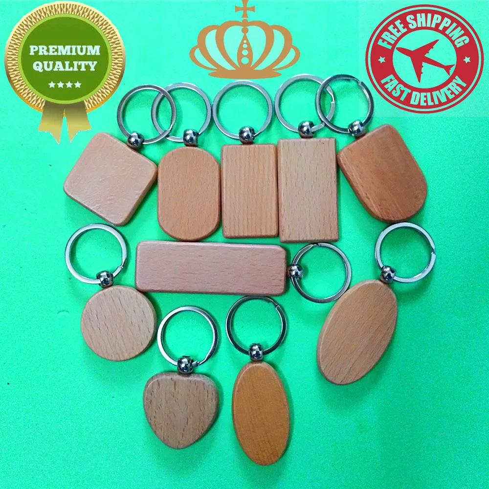 1 Pcs Natural Wooden Keychains DIY Blank Keyring Round/Square/Rectangle/oval/Heart/Shield keychain Anti Lost Wood Customized
1 Pcs Natural Wooden Keychains DIY Blank Keyring Round/Square/Rectangle/oval/Heart/Shield keychain Anti Lost Wood Customized