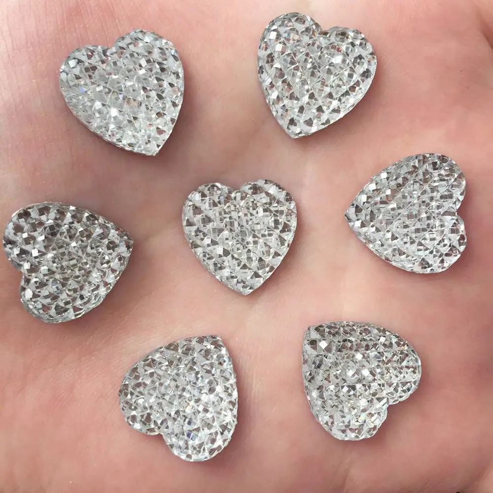 Heart Resin 40PCS 16mm AB FlatBack Rhinestone Wedding Decoration Buttons U PICK K272*2
Heart Resin 40PCS 16mm AB FlatBack Rhinestone Wedding Decoration Buttons U PICK K272*2