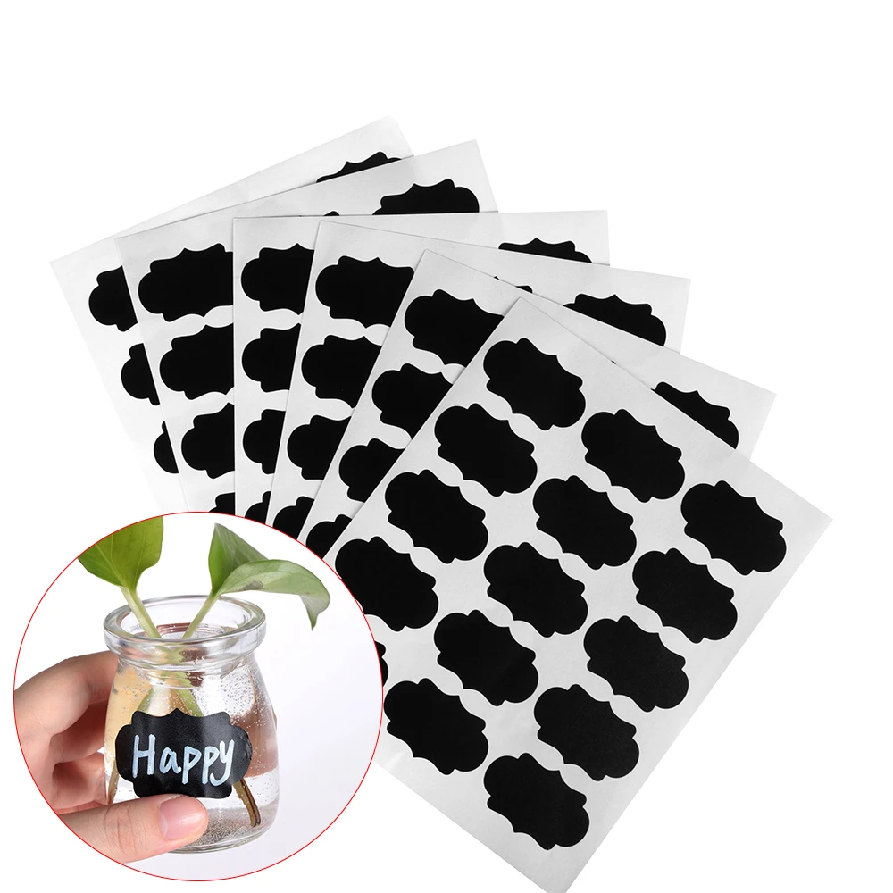 90pcs/Set Waterproof Kitchen Spice Chalkboard Label Stickers Home Jam Jar Bottle Tags Blackboard Labels Stickers With Marker Pen
90pcs/Set Waterproof Kitchen Spice Chalkboard Label Stickers Home Jam Jar Bottle Tags Blackboard Labels Stickers With Marker Pen