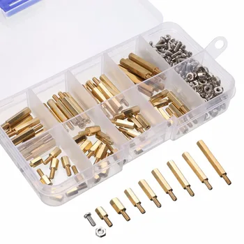 240pcs Assorted M2.5 Hex Male-Female Standoff/Screw/Nut Kit Set For Raspberry-Pi Spacer
240pcs Assorted M2.5 Hex Male-Female Standoff/Screw/Nut Kit Set For Raspberry-Pi Spacer