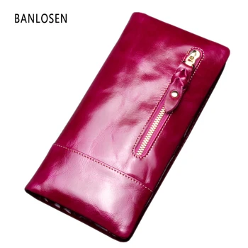 Fashion Genuine Leather Wallet Men Women Wallets 100% Real Cowhide Wallet Long Design Clutch Female Purse Carteras Mujer YS1190
Fashion Genuine Leather Wallet Men Women Wallets 100% Real Cowhide Wallet Long Design Clutch Female Purse Carteras Mujer YS1190