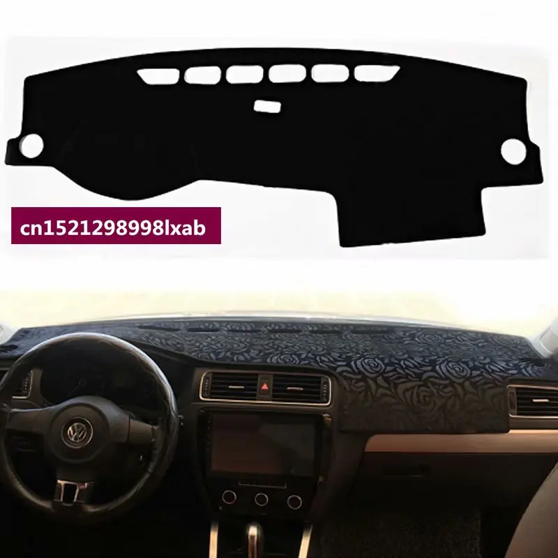 For Volkswagen Vw Jetta GTI 2011 2012 2013 2015 2016 2017 2018 Car Styling Covers Dashmat Dash Mat Sun Shade Dashboard Cover | Автомобили