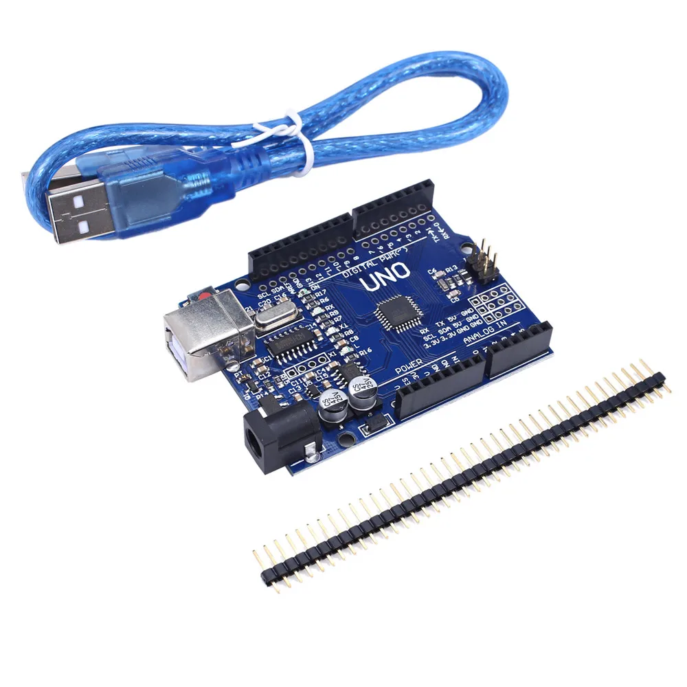 1set high quality One set UNO R3 CH340G+MEGA328P Chip 16Mhz For Arduino UNO R3 Development board + USB CABLE
1set high quality One set UNO R3 CH340G+MEGA328P Chip 16Mhz For Arduino UNO R3 Development board + USB CABLE