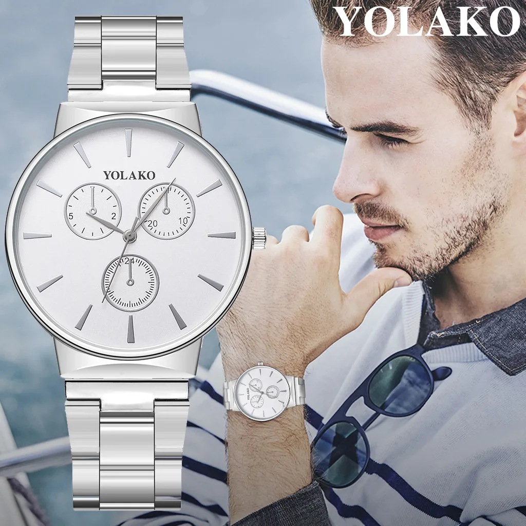 High Quality Wristwatch Relogio Masculino Men's Quartz Stainless Steel Strap Watch Analog Wrist Watch Gogoey Women
High Quality Wristwatch Relogio Masculino Men's Quartz Stainless Steel Strap Watch Analog Wrist Watch Gogoey Women