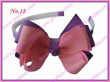 Free shipping110pcs Boutique Girl Headband 3-3.5" two tone double hair bow clip
Free shipping110pcs Boutique Girl Headband 3-3.5" two tone double hair bow clip