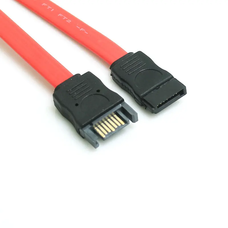 SATA 2 II Extension Cable SATA 7pin Male to Female Data Cables HDD Hard Disk Drive Cord line
SATA 2 II Extension Cable SATA 7pin Male to Female Data Cables HDD Hard Disk Drive Cord line