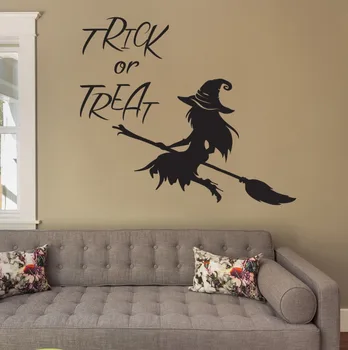 Halloween Quote Wall Decal Witch Vinyl Stickers For Home Window Door Decor
Halloween Quote Wall Decal Witch Vinyl Stickers For Home Window Door Decor
