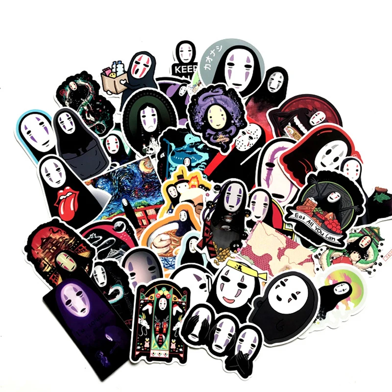 40Pcs Spirited Away No Face man Series Classic Stickers For Backpack Notebook Skateboard Bicycle Car Moto Waterproof Decal Toy
40Pcs Spirited Away No Face man Series Classic Stickers For Backpack Notebook Skateboard Bicycle Car Moto Waterproof Decal Toy