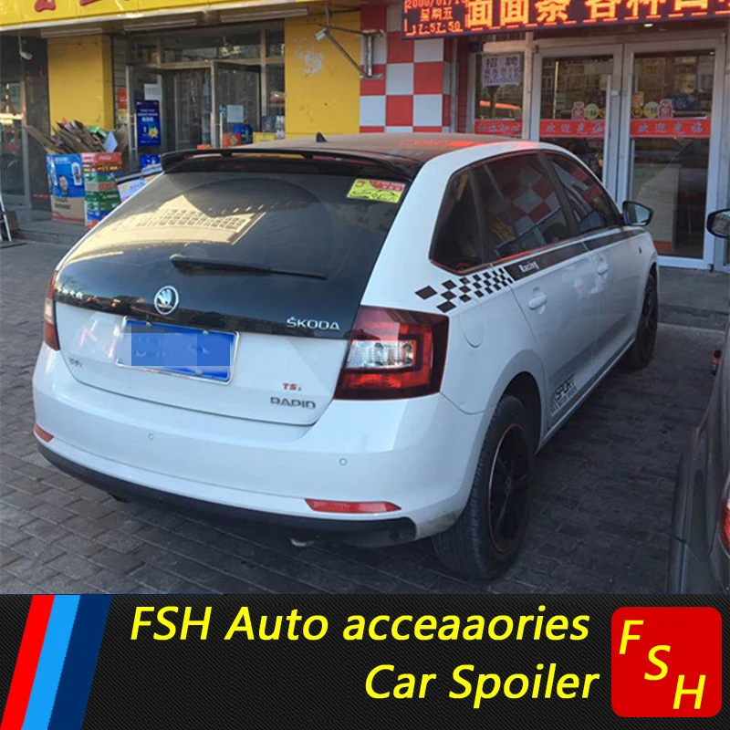 For Skoda RAPID Spoiler High Quality ABS Material Car Rear Wing Primer Color Rear Spoiler For Skoda RAPID Spoiler 2016-2017
For Skoda RAPID Spoiler High Quality ABS Material Car Rear Wing Primer Color Rear Spoiler For Skoda RAPID Spoiler 2016-2017