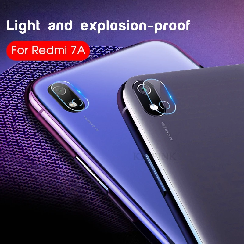 Фото Camera Lens Tempered Glass For Xiaomi Redmi Note 7 7S 6Pro 3 K20 Pro 7A Cover Film Mi 9T Mi8 SE A2 Lite CC9 E | Мобильные телефоны