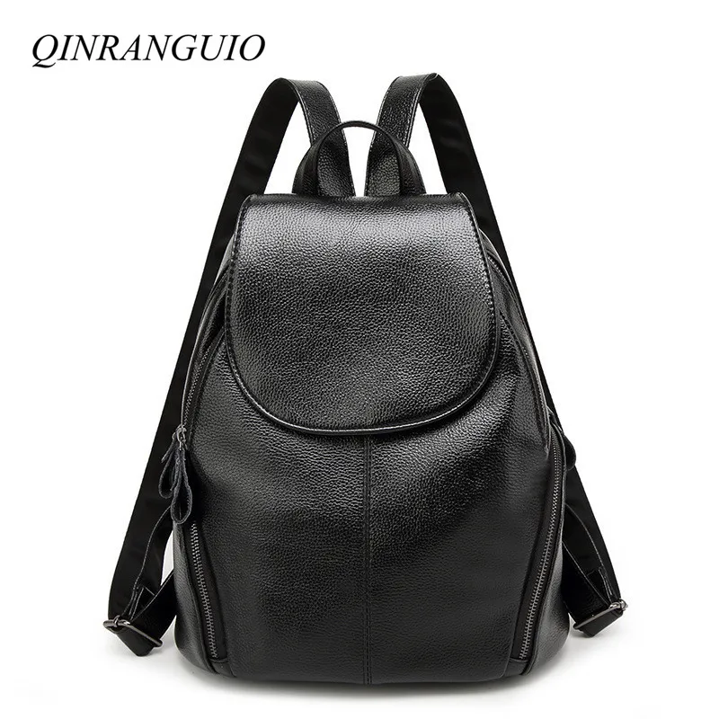 QINRANGUIO PU Leather Backpack Women Fashion Travel Backpack 2019 Women Backpack Soft Leather School Bags for Teenage Girls
QINRANGUIO PU Leather Backpack Women Fashion Travel Backpack 2019 Women Backpack Soft Leather School Bags for Teenage Girls