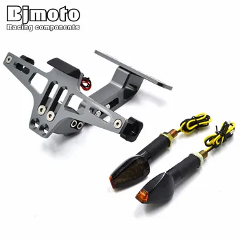 Universal Motorcycle Adjustable Multi-angle Fender Eliminator License Plate Bracket Holder Tidy Tail with Led Turn Single Light
Universal Motorcycle Adjustable Multi-angle Fender Eliminator License Plate Bracket Holder Tidy Tail with Led Turn Single Light