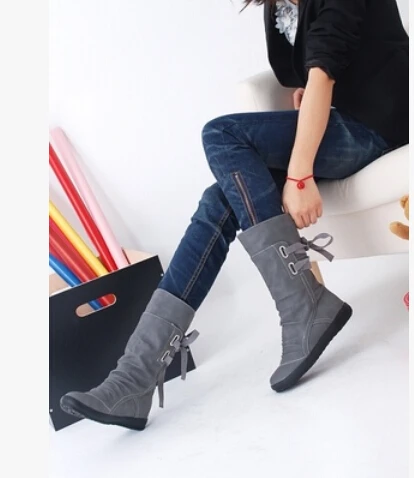 Women Winter Snow Boots Mid-Calf Solid Flats Winter PU Boots Women Warm Plush Boots Ladies Boots
Women Winter Snow Boots Mid-Calf Solid Flats Winter PU Boots Women Warm Plush Boots Ladies Boots