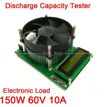 150W Constant Current Electronic Load 60V 10A 12v Battery Discharge Capacity Tester ammeter voltage meter
150W Constant Current Electronic Load 60V 10A 12v Battery Discharge Capacity Tester ammeter voltage meter