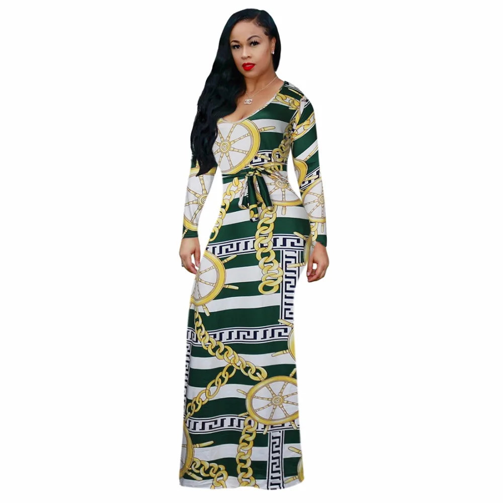 Womens Elegant Vintage Sexy O-Neck long sleeve Flower African print Fit and Flare Casual Party Prom Maxi Long Dress D1141
Womens Elegant Vintage Sexy O-Neck long sleeve Flower African print Fit and Flare Casual Party Prom Maxi Long Dress D1141