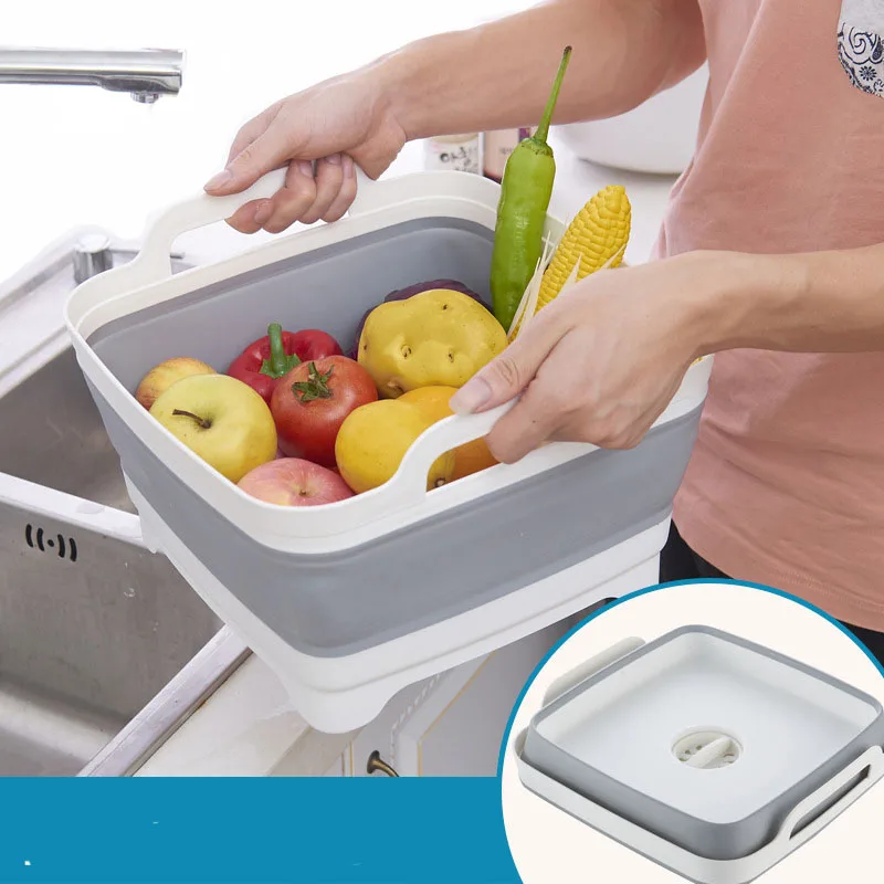 Dish Tub Foldable Colander Sink Dish Drainer Strainer Fruits Drainer Basket Vegetable Sink Colander Draining Basket Dropshiping
Dish Tub Foldable Colander Sink Dish Drainer Strainer Fruits Drainer Basket Vegetable Sink Colander Draining Basket Dropshiping