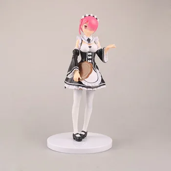 Anime Sexy Figure Re:Life in a different world from zero Ram Maid ver.PVC Action Figure Collectible Model Toys Doll 22cm Pink
Anime Sexy Figure Re:Life in a different world from zero Ram Maid ver.PVC Action Figure Collectible Model Toys Doll 22cm Pink