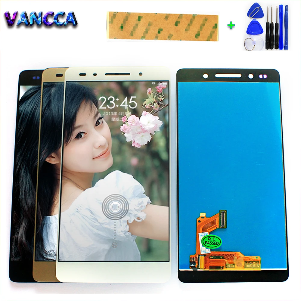 Vancca 5.2 inch LCD Display For Huawei Honor 7 FHD 5.2 inch Digitizer Touch Screen Glass Assembly 1920*1080 With Free Tools
Vancca 5.2 inch LCD Display For Huawei Honor 7 FHD 5.2 inch Digitizer Touch Screen Glass Assembly 1920*1080 With Free Tools