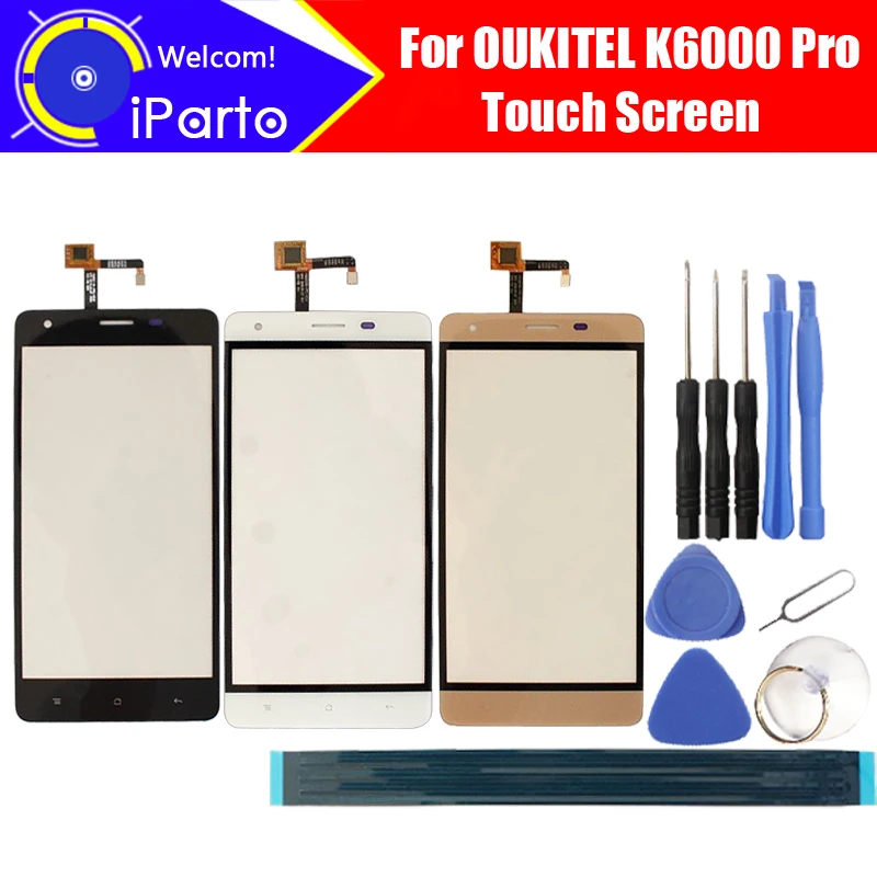 5.5 inch OUKITEL K6000 Pro Touch Screen Glass 100% Guarantee Original Glass Panel Touch Screen For K6000 Pro+tools+Adhesive
5.5 inch OUKITEL K6000 Pro Touch Screen Glass 100% Guarantee Original Glass Panel Touch Screen For K6000 Pro+tools+Adhesive
