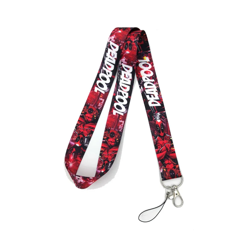 Regooly RE144 Deadpool cartoon gifts Neck keychain necklace Anime Cartoon Neck Strap ID badge holder Keychain Lanyards present
Regooly RE144 Deadpool cartoon gifts Neck keychain necklace Anime Cartoon Neck Strap ID badge holder Keychain Lanyards present