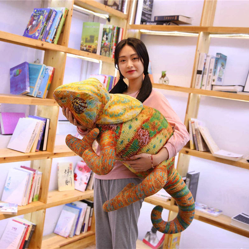Big Plush Soft New Chameleon Plush Toy Simulation Lizard Pillow Cushion Wholesale Promotion Children Boy Gifts Funny Toys
Big Plush Soft New Chameleon Plush Toy Simulation Lizard Pillow Cushion Wholesale Promotion Children Boy Gifts Funny Toys