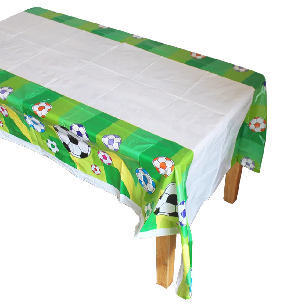 Plastic Table Cloth Football Soccer Table Cover Tablecloth Waterproof For Kids Birthday Party Decorations 180*108cm
Plastic Table Cloth Football Soccer Table Cover Tablecloth Waterproof For Kids Birthday Party Decorations 180*108cm
