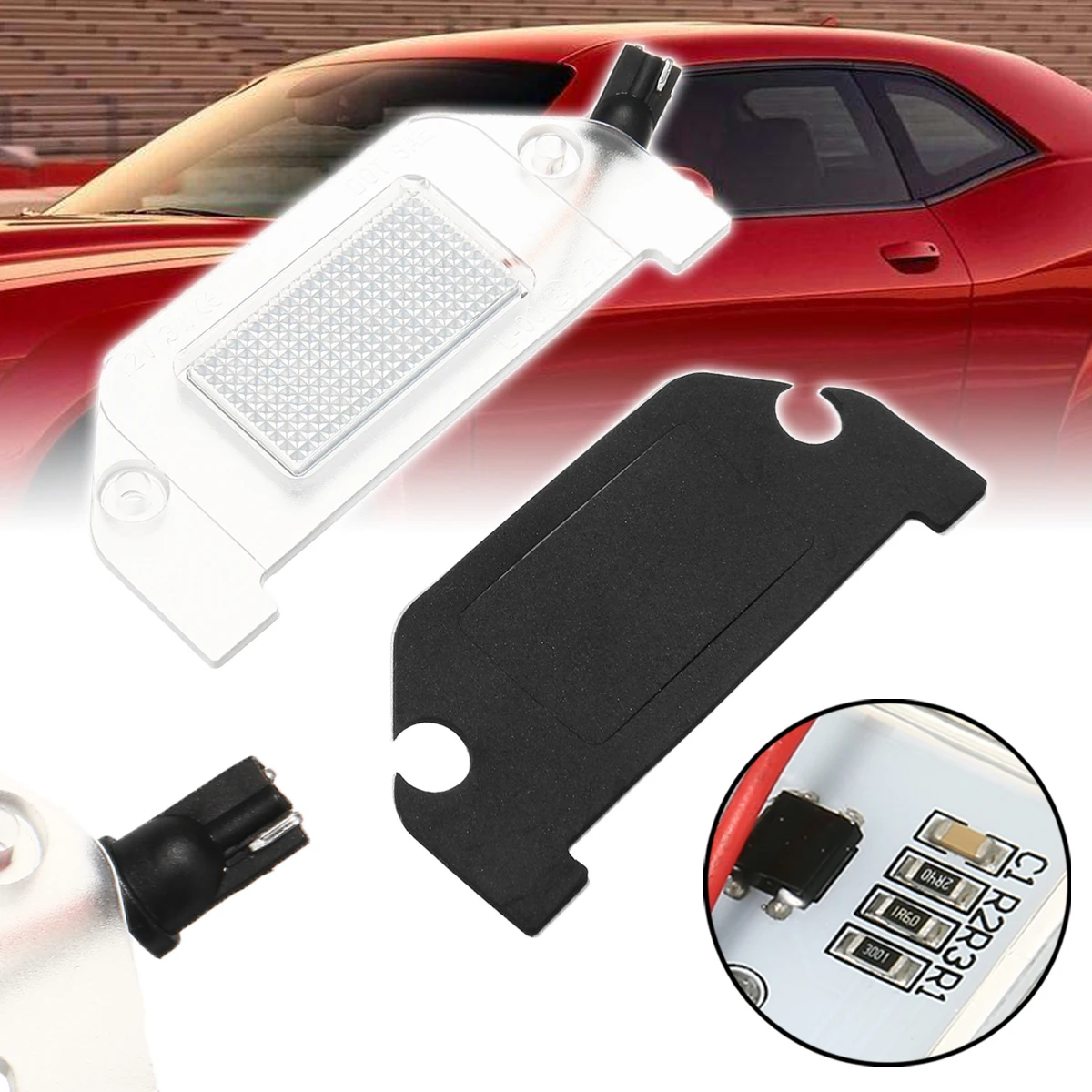 Mayitr 1pc 18SMD LED License Plate Light Super White Car Signal Lamp For Dodge Charger Challenger Dart Magnum
Mayitr 1pc 18SMD LED License Plate Light Super White Car Signal Lamp For Dodge Charger Challenger Dart Magnum