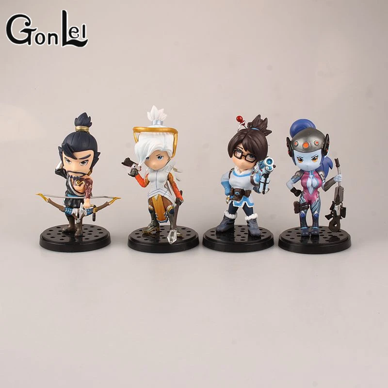 GonLeI OW Over game watch Hanzo Mei Mercy Widowmaker cute figure toy Collectibles Model gift doll
GonLeI OW Over game watch Hanzo Mei Mercy Widowmaker cute figure toy Collectibles Model gift doll