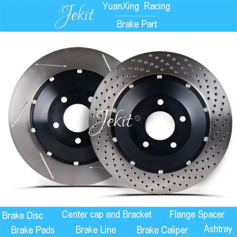 Jekit Brake rotors 355*32mm with customized hat for Brembo GT6 brake calipers for Mercedes W207 e550 front brake kit
Jekit Brake rotors 355*32mm with customized hat for Brembo GT6 brake calipers for Mercedes W207 e550 front brake kit