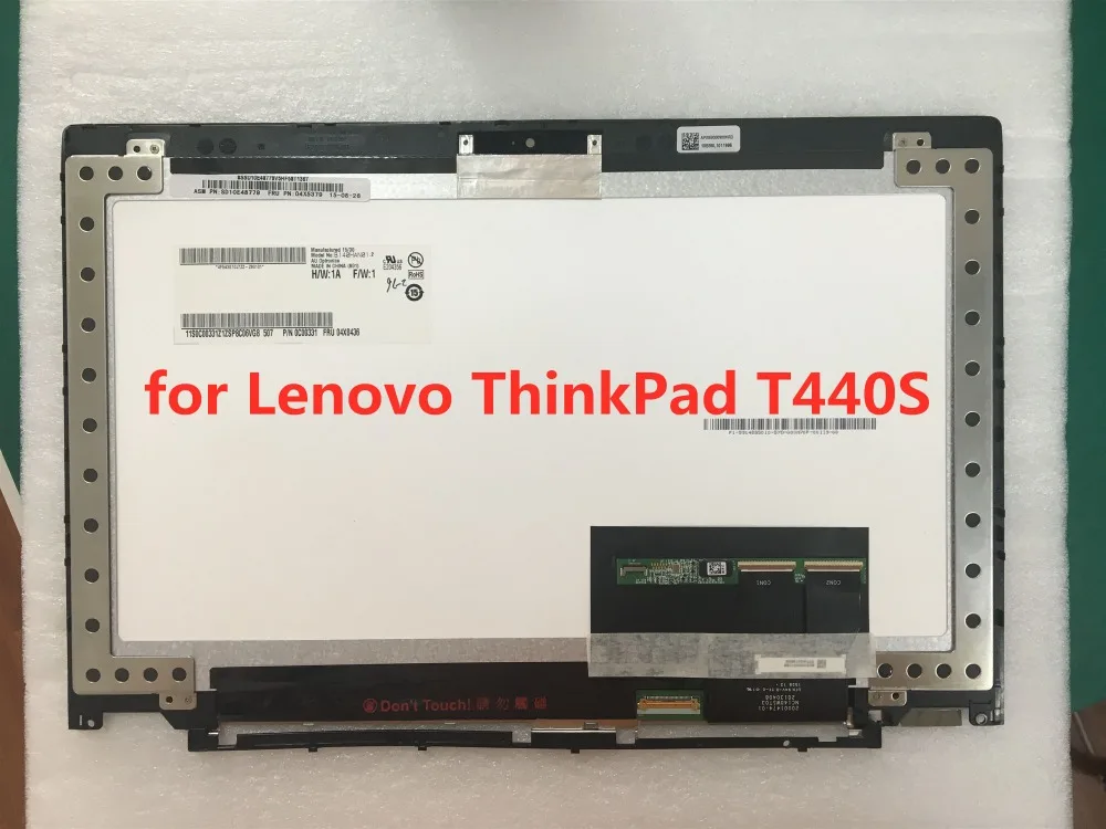 Original 14'' LCD Screen Display for Lenovo ThinkPad T440S 14" FHD Touch Digitizer Assembly Screen 00HM080 00HN861 B140HAN01.2
Original 14'' LCD Screen Display for Lenovo ThinkPad T440S 14" FHD Touch Digitizer Assembly Screen 00HM080 00HN861 B140HAN01.2