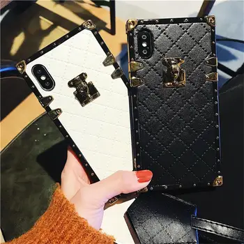 luxury Square Plaid pattern Case for iPhone X Fashion girl PU leather Phone case cover for iphone 6 6s 7 8 plus bag with lanyard
luxury Square Plaid pattern Case for iPhone X Fashion girl PU leather Phone case cover for iphone 6 6s 7 8 plus bag with lanyard