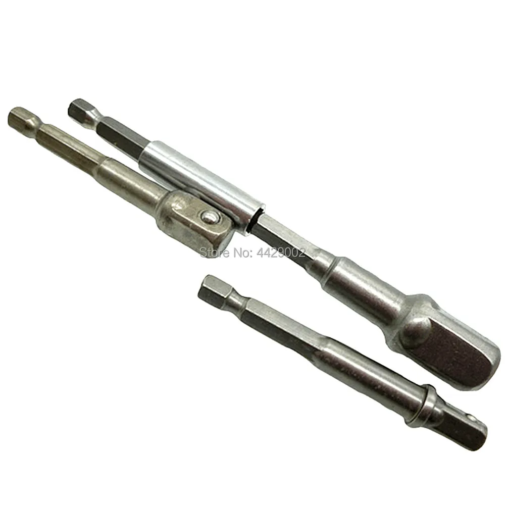 4pcs Impact Drill Socket Adapter Converter Set Adaptor Socket Driver Set Bits Power Tool for To 1/4" 3/8" 1/2" Sq. Driver Drive
4pcs Impact Drill Socket Adapter Converter Set Adaptor Socket Driver Set Bits Power Tool for To 1/4" 3/8" 1/2" Sq. Driver Drive
