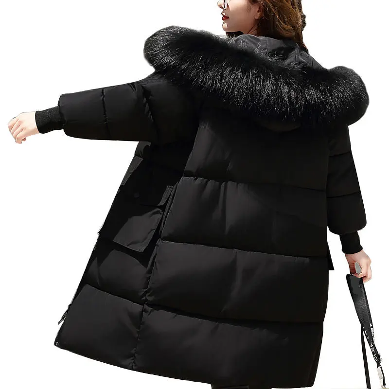 Women Winter Coats Long Parkas Mujer Padded Jacket Fur Hooded Coat Casaco Feminino Outerwear Warm Thicken Women Coat Jacket Q801
Women Winter Coats Long Parkas Mujer Padded Jacket Fur Hooded Coat Casaco Feminino Outerwear Warm Thicken Women Coat Jacket Q801
