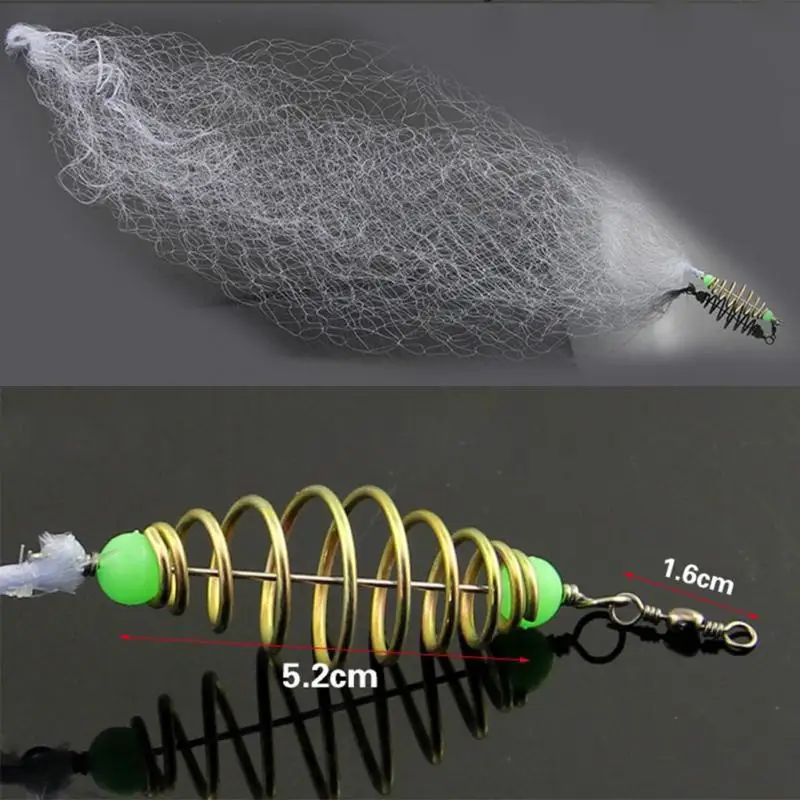 Copper Spring Shoal Fishing Net Small Mesh Netting Luminous Beads Swivel Fishing Tools
Copper Spring Shoal Fishing Net Small Mesh Netting Luminous Beads Swivel Fishing Tools