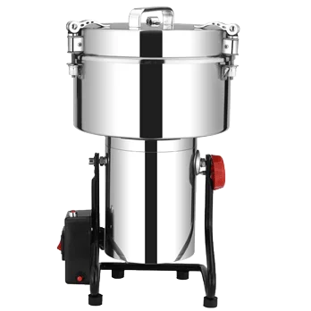 4500g 220V/ 110V Chinese medicine medical dry fine herb weed powder grinder machine spice grain bean mill crusher
4500g 220V/ 110V Chinese medicine medical dry fine herb weed powder grinder machine spice grain bean mill crusher