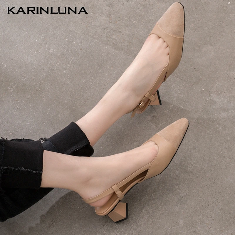 Karinluna New Fashion Dropship Large Size 33-40 Buckle Strap Summer Sandals Woman Shoes Women Strange Style Party Sandals
Karinluna New Fashion Dropship Large Size 33-40 Buckle Strap Summer Sandals Woman Shoes Women Strange Style Party Sandals