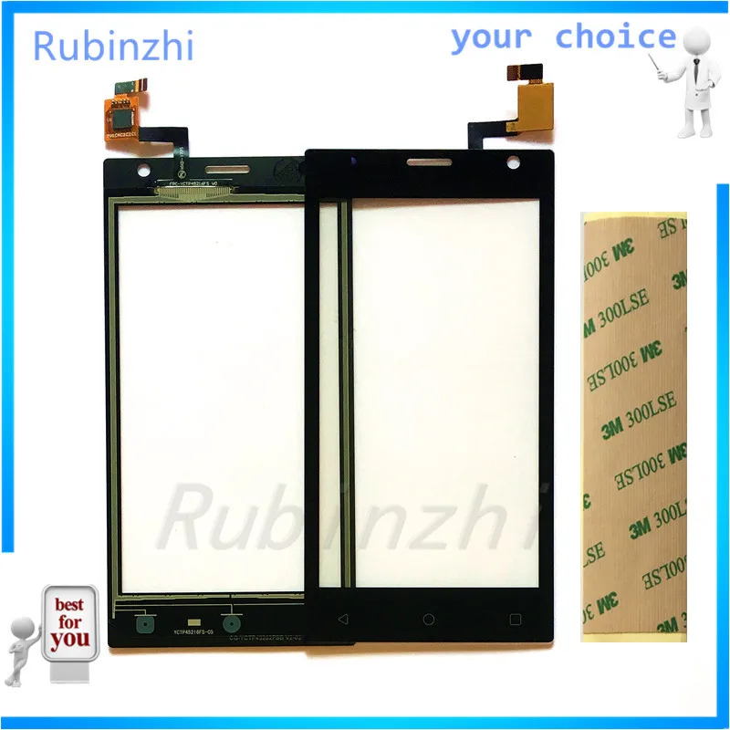 RUBINZHI Phone Touch Panel Glass For Prestigio Wize O3 PSP3458 PSP 3458 DUO Touch Screen Digitizer Sensor Touchscreen +tape
RUBINZHI Phone Touch Panel Glass For Prestigio Wize O3 PSP3458 PSP 3458 DUO Touch Screen Digitizer Sensor Touchscreen +tape