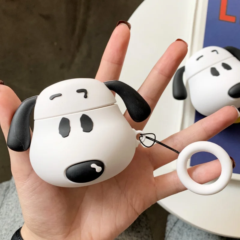 Cartoon Dog For Airpods Case Bluetooth Earphone Protective Case Cute Silicone Cover Capa Fashion Funny for Air pods Key Strap
Cartoon Dog For Airpods Case Bluetooth Earphone Protective Case Cute Silicone Cover Capa Fashion Funny for Air pods Key Strap