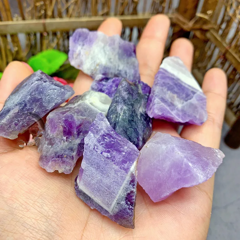 3-5cm 50g Natural Purple Amethyst Quartz Crystal Rough Rock Specimen Healing Stones Aquarium Fish Tank Planting Pot DIY Material
3-5cm 50g Natural Purple Amethyst Quartz Crystal Rough Rock Specimen Healing Stones Aquarium Fish Tank Planting Pot DIY Material